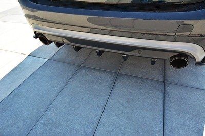 Achterdiffuser Volvo V60 Polestar Facelift Zwart Glans