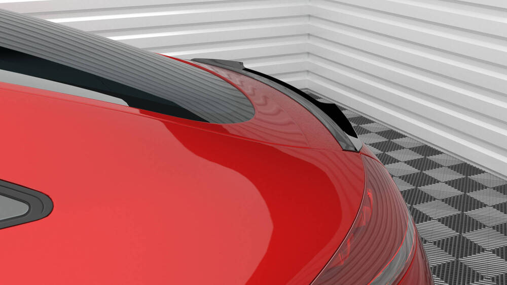 Spoilerkap Audi TT 8J Glanzend Zwart Maxton