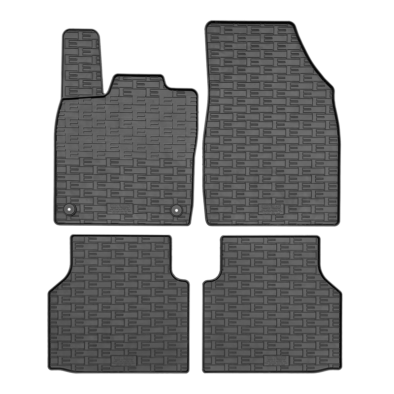 CIKCAR Rubber matten  Ford Explorer EV (CX740) 2024- & Capri EV (CX740L) 2024- (4-delig + montagesysteem)