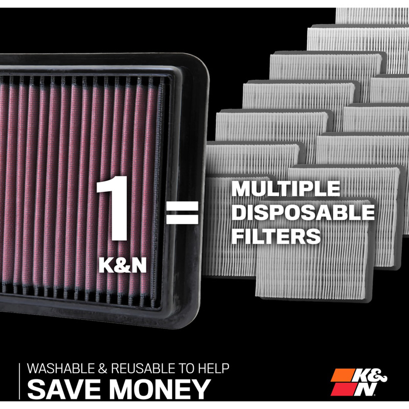 K&N vervangingsfilter  Mercede Vito / V-Klasse (W447) 2.0 Diesel (33-3186)