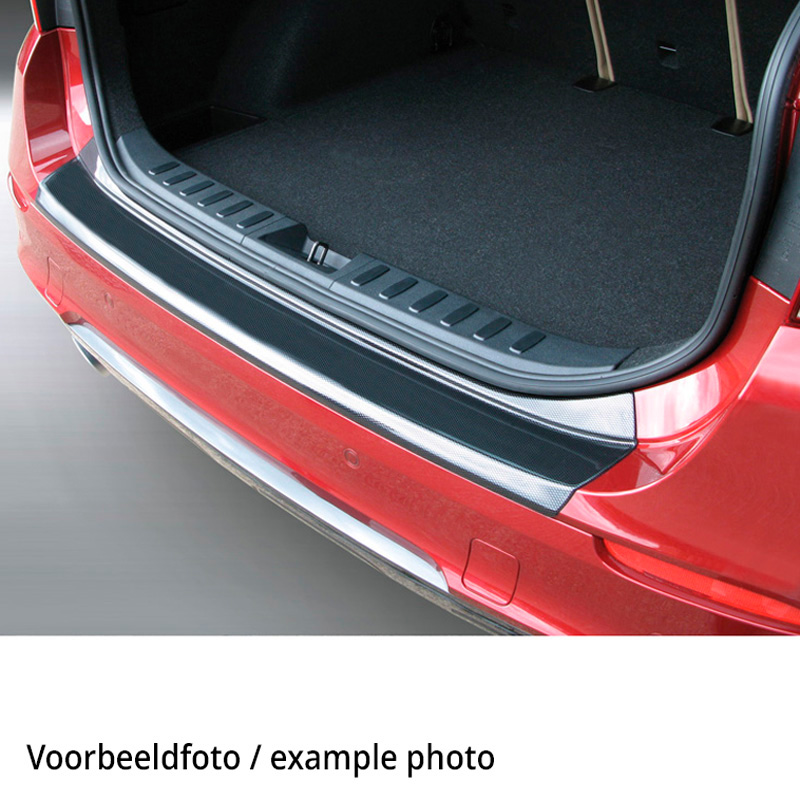 ABS Achterbumper beschermlijst  Nissan X-Trail 8/2014-7/2017 Carbon Look