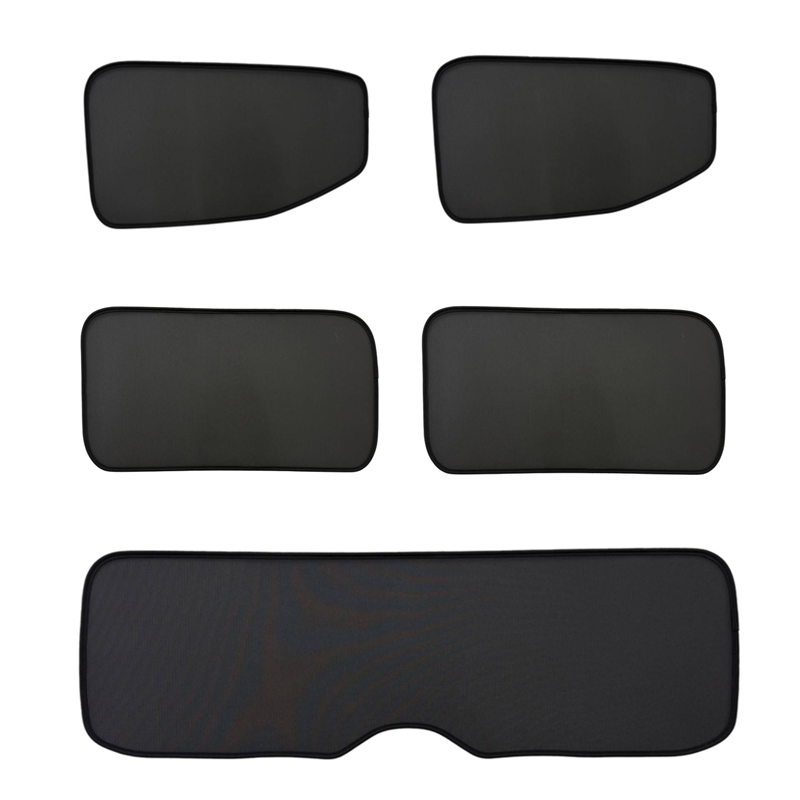SunClip Zicht- & Zonwering  Volkswagen T7 Caravelle (L1) 2024- & Ford Tourneo Custom (L1) 2023- zonder uitzetbare ruiten