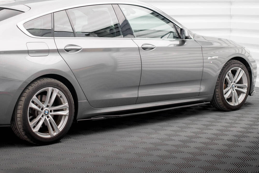 Zijskirts BMW 5 GT M Pakket F07 Maxton Glans Zwart