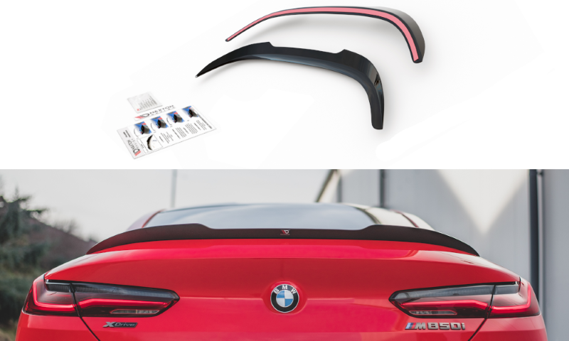 Spoilerkap M850i G15 Glanzend Zwart Maxton