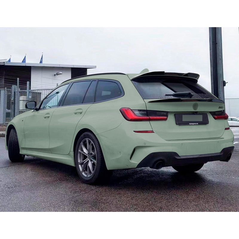 Dakspoiler (Spoiler Cap)  BMW 3-Serie G21 Touring 2019- (ABS Glanzend zwart)
