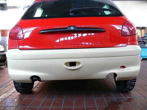 Achterbumper Peugeot 206 SRS TEC