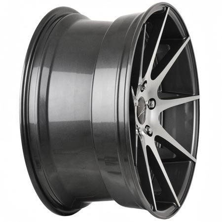 Z-Performance Eight Gunmetal - Facepolish 10x20 5x120 ET45 Velge