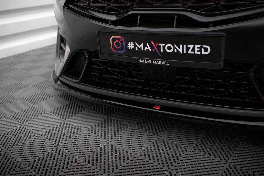 Voorspoiler V.1 Kia Proceed GT FL Maxton Street Pro Glans Zwart