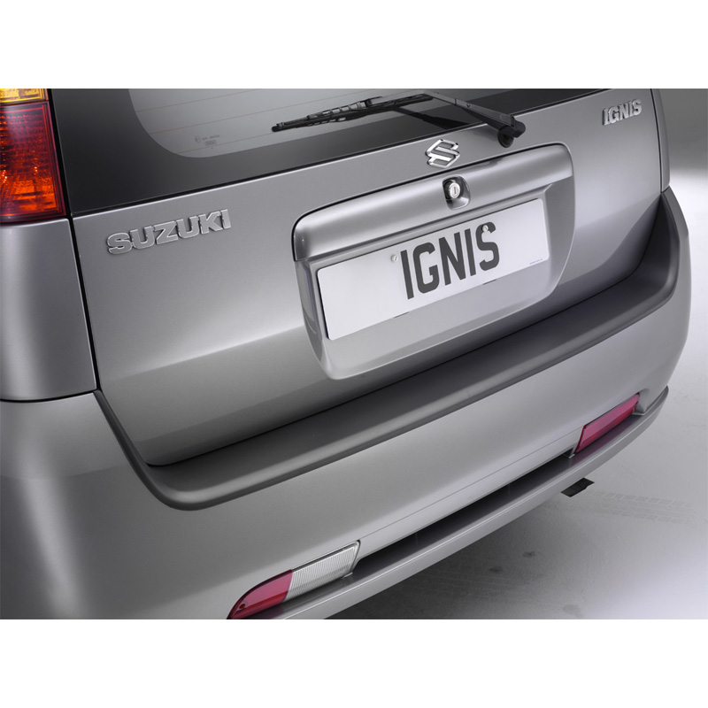 ABS Achterbumper beschermlijst  Suzuki Ignis 2003-2008 Zwart