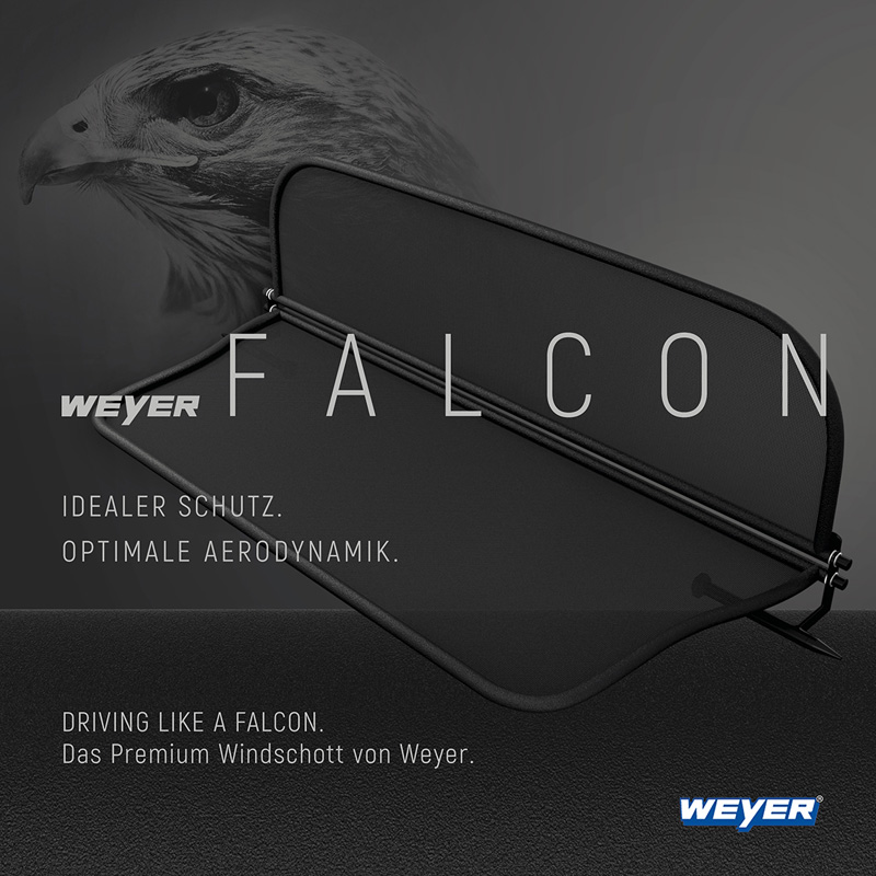 Pasklaar Weyer Falcon Premium Windschot  Mercedes SL (R230) 2001-2011