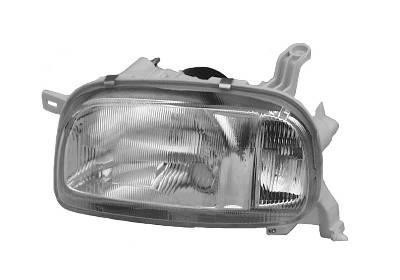 koplamp, H4, elektr verstelb, links,-03/1998 Nissan Micra, 1993-
