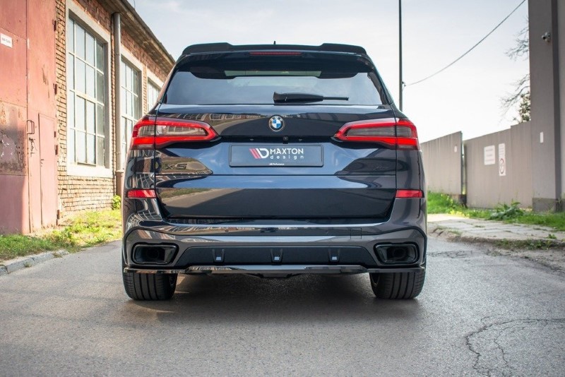 Spoilerverlenging BMW X5 G05 M-Pack Glanzend Zwart Maxton