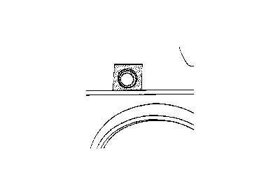 tankopening VW Golf 2, 1983-1991