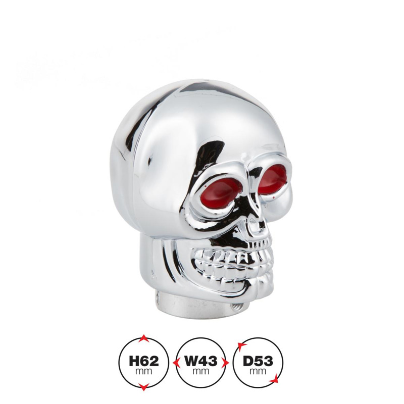 Pook Skeletor Chrome + Red Eyes
