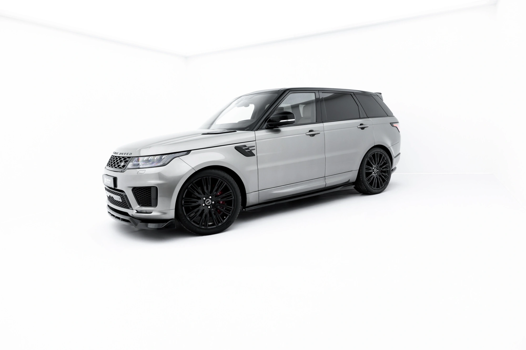 Zijskirts Land Rover Range Rover Sport MK2 Maxton Glanzend zwart