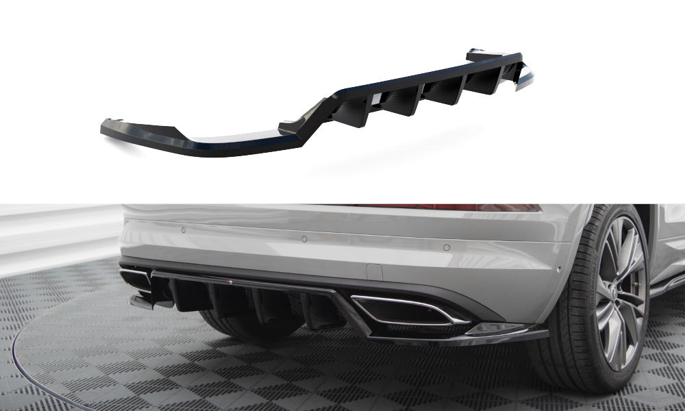 Diffuser Skoda Kodiaq RS FL Maxton Glans Zwart