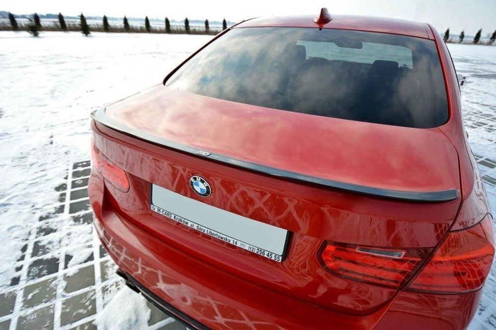 Achterklep Spoiler  BMW 3 Serie F30 11-15 Glossy Black Maxton