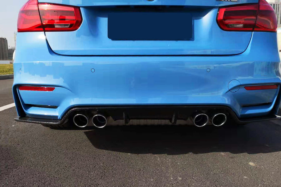 BMW M3 F80 & M4 F82 D Style Carbon Diffuser 2014-2020