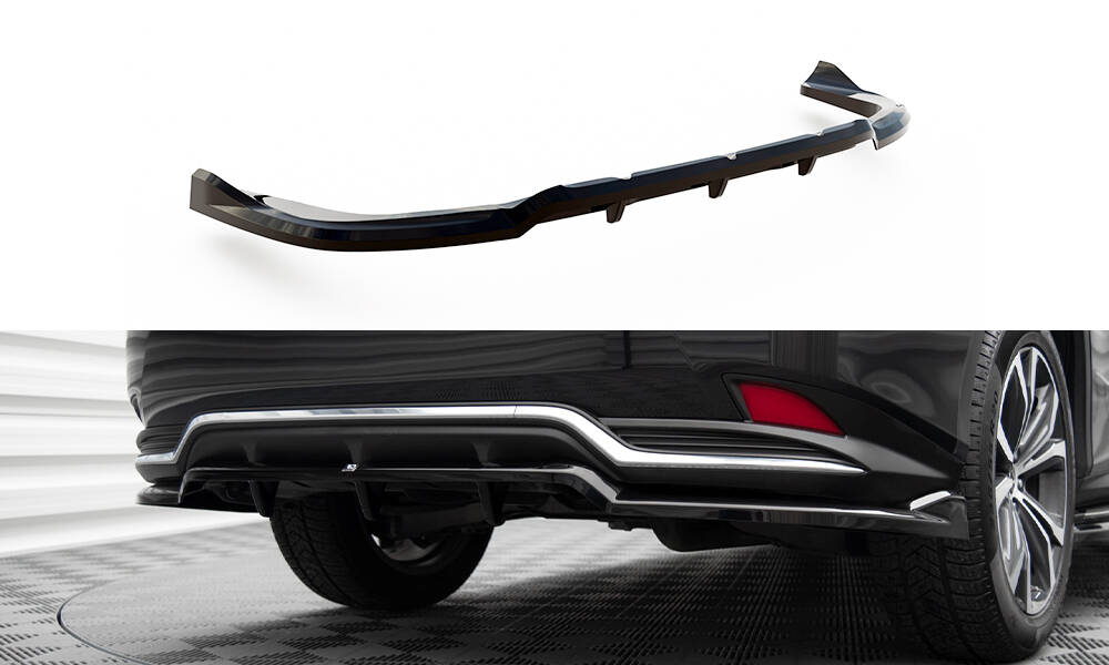 Achterbumper bescherming Lexus RX 2009-