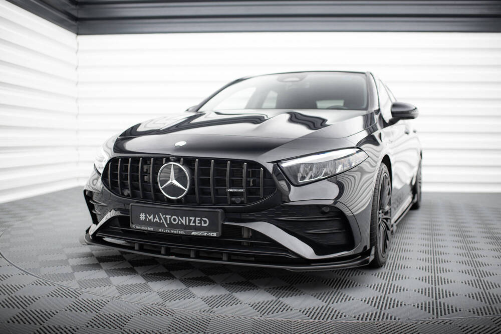 Voorspoiler met Canards Mercedes A Klasse AMG Pakket / A35 AMG Maxton Street Pro