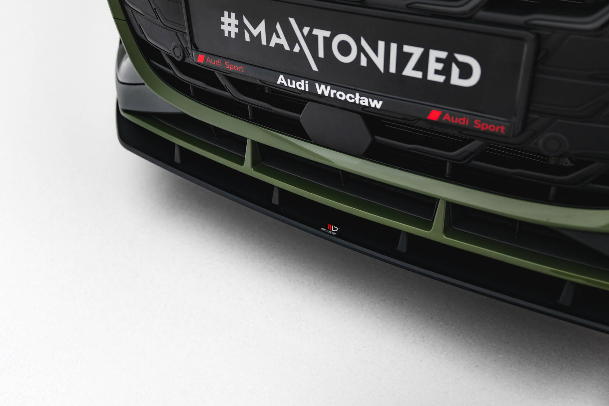 Street Pro Voorspoiler Audi S3 / A3 S-line 8Y Facelift Maxton