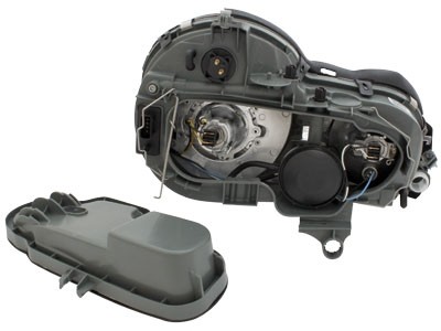 Faros Mercedes E-Class W210 95-98 cromo
