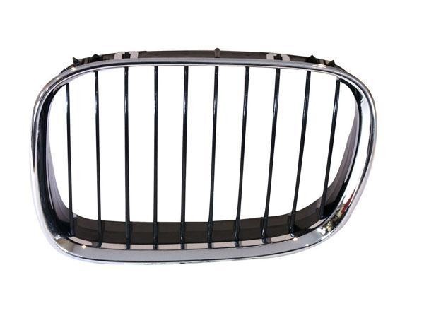 grille, chroom, binnen chroom, rechts BMW 5 serie E39, 1996-2003