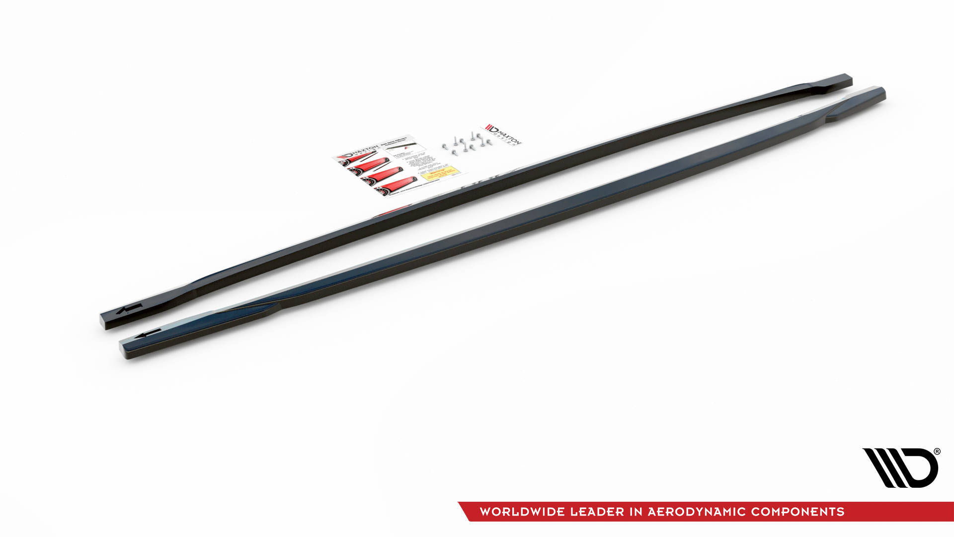 Bodykit Audi RS3 Sedan 8Y Maxton Glanzend zwart