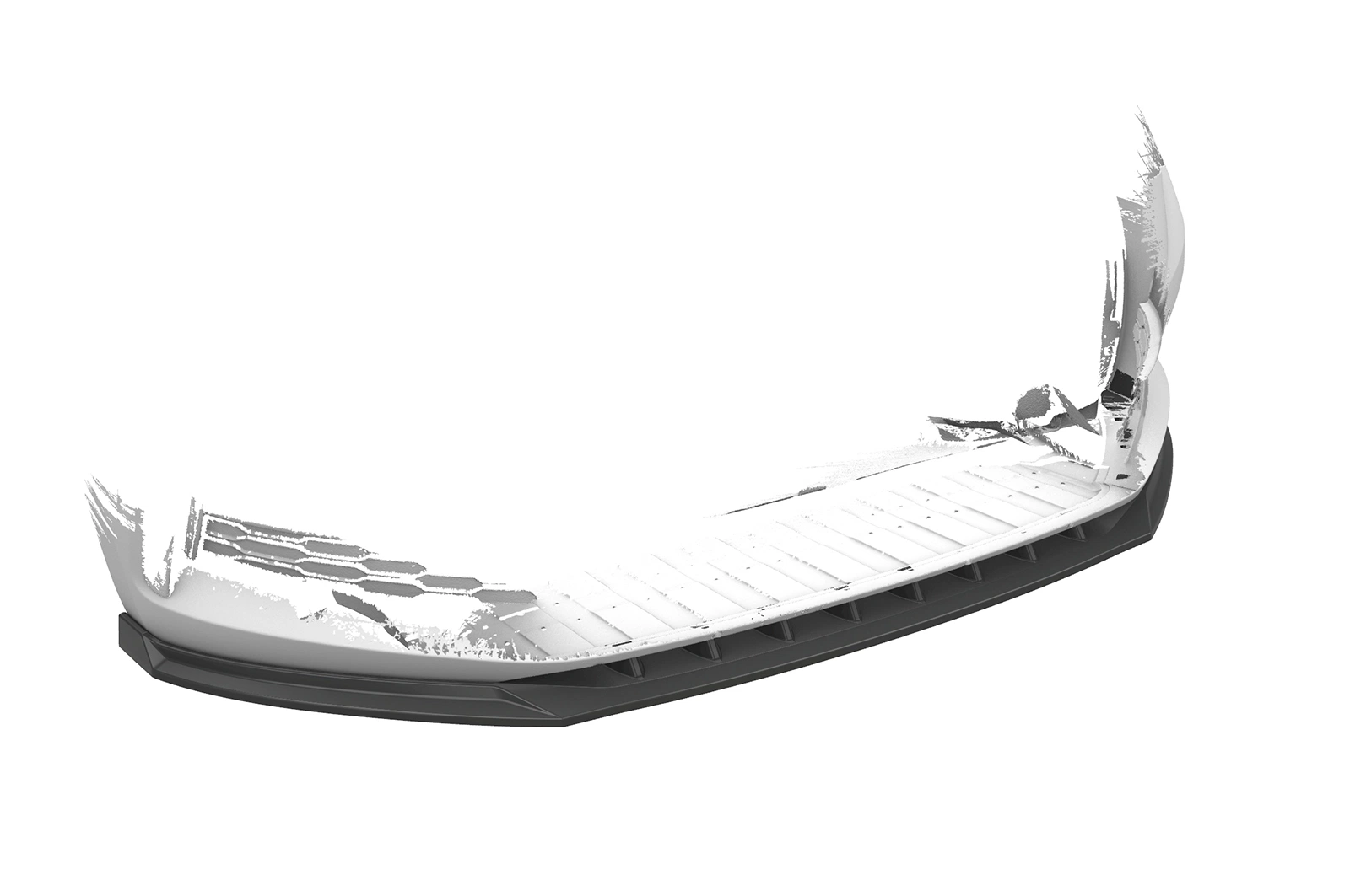 Voorspoiler Skoda Scala 2019-2023 – Glans Zwart