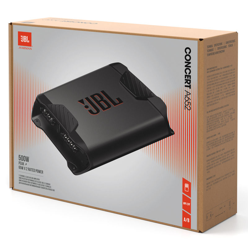 JBL Concert A652 2-Kanaals Versterker (500W)