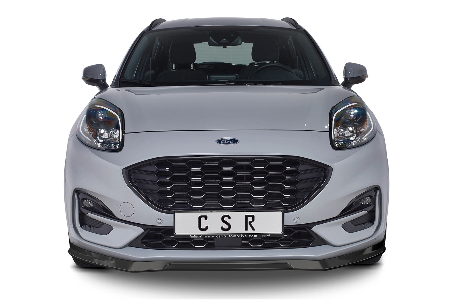 Voorspoiler Ford Puma ST-Line 2019–heden – CSR Automotive – Glans Zwart