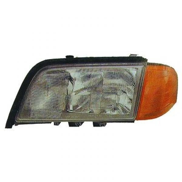 Koplamp links DB W202 93-96 VALEO H1+H1+H3