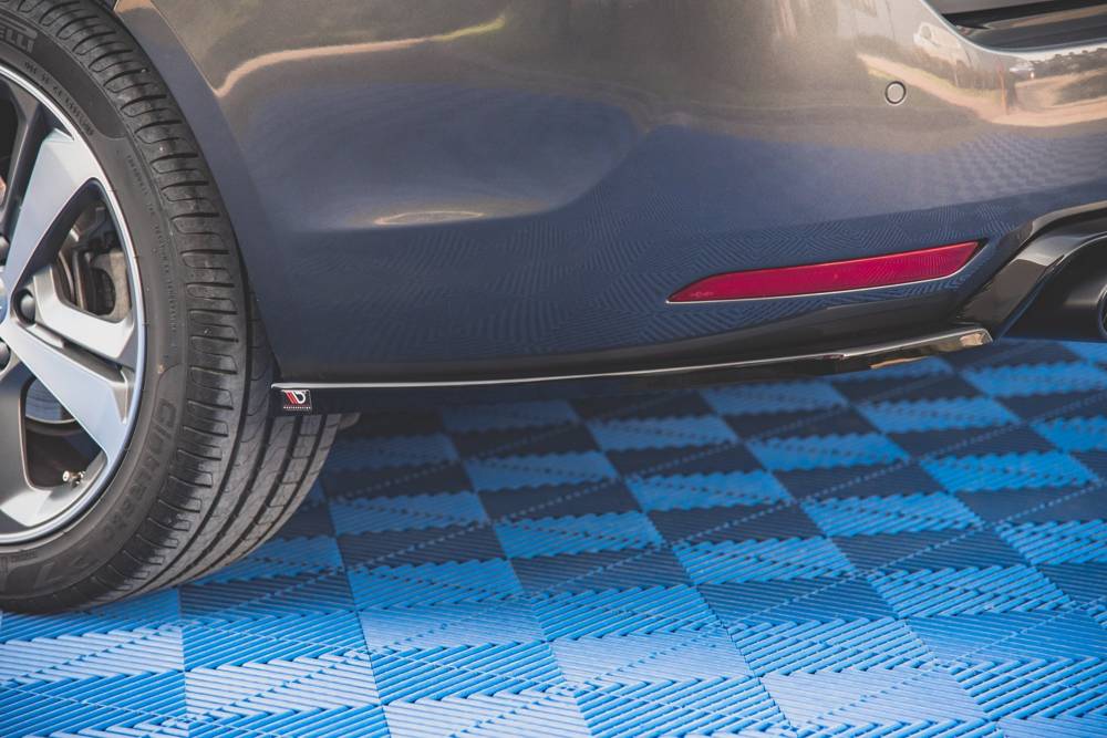 Zijdiffusers V.2 Peugeot 308 SW Mk2 FL Maxton Glans Zwart