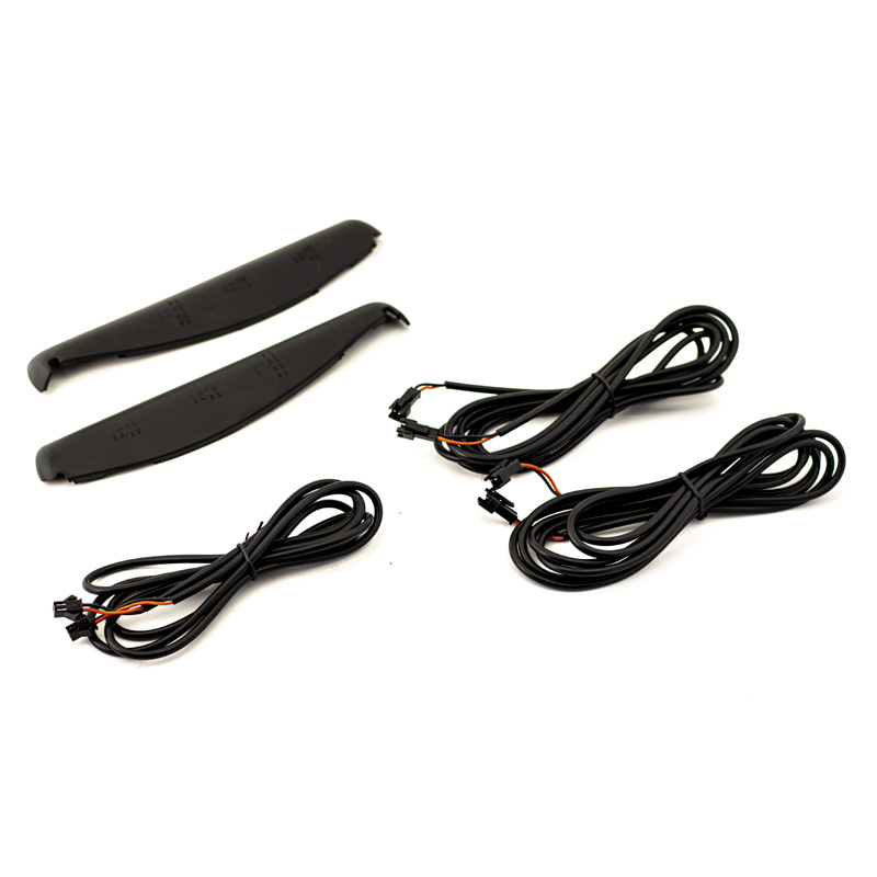 Set R-Look LED Achterlichten  Volkswagen Golf VI 2008-2012 excl. Variant - Rood/Helder/Rookgrijs - incl. Dynamic Running Light