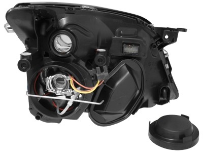 Faros Opel Vectra C/Signum Angel Eyes negro