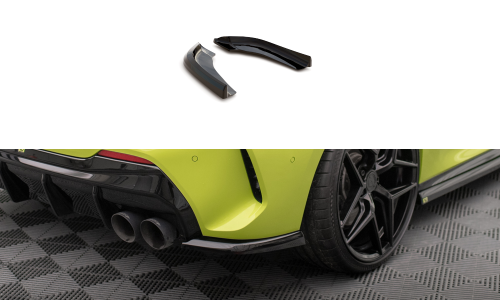 Zijdiffuser V.5 BMW 1 F40 M Pakket & M135i Maxton Glans Zwart