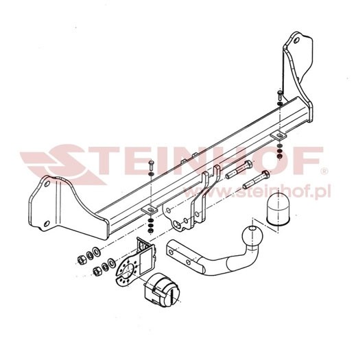 Trekhaak BMW 3 Serie Estate (F31) 2012-....