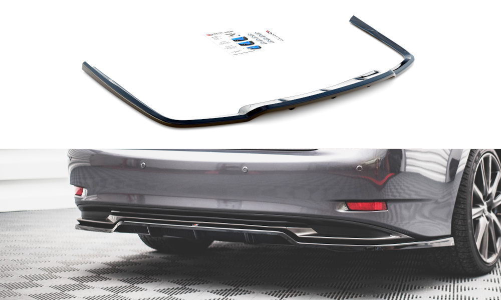 Splitter achter Lexus GS F Sport MK4 (L10)