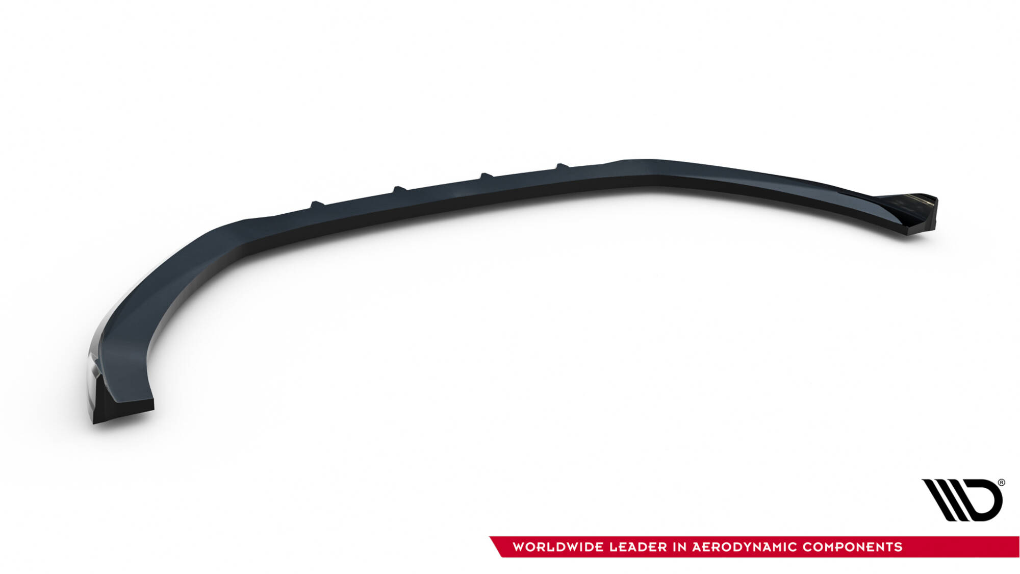 Voorspoiler Audi A3 Sedan 8V Facelift Maxton Glanzend zwart