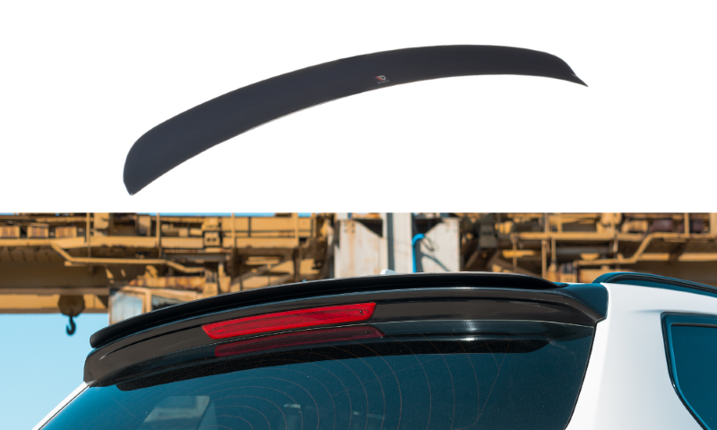 Spoilerverlenging BMW X3 F25 M-Pack Facelift Glanzend Zwart Maxton
