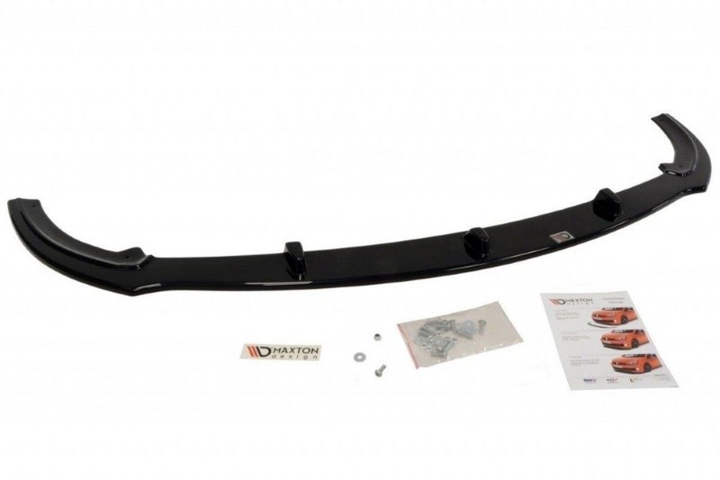 Voorspoiler Ford Focus ST Mk2 V.1 Glanzend Zwart