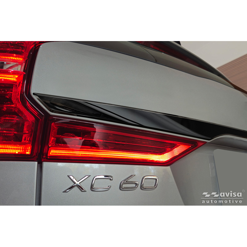 Avisa Zwart Chroom RVS Kofferbak Sierlijst  Volvo XC60 II 2017-2021 & Facelift 2021-