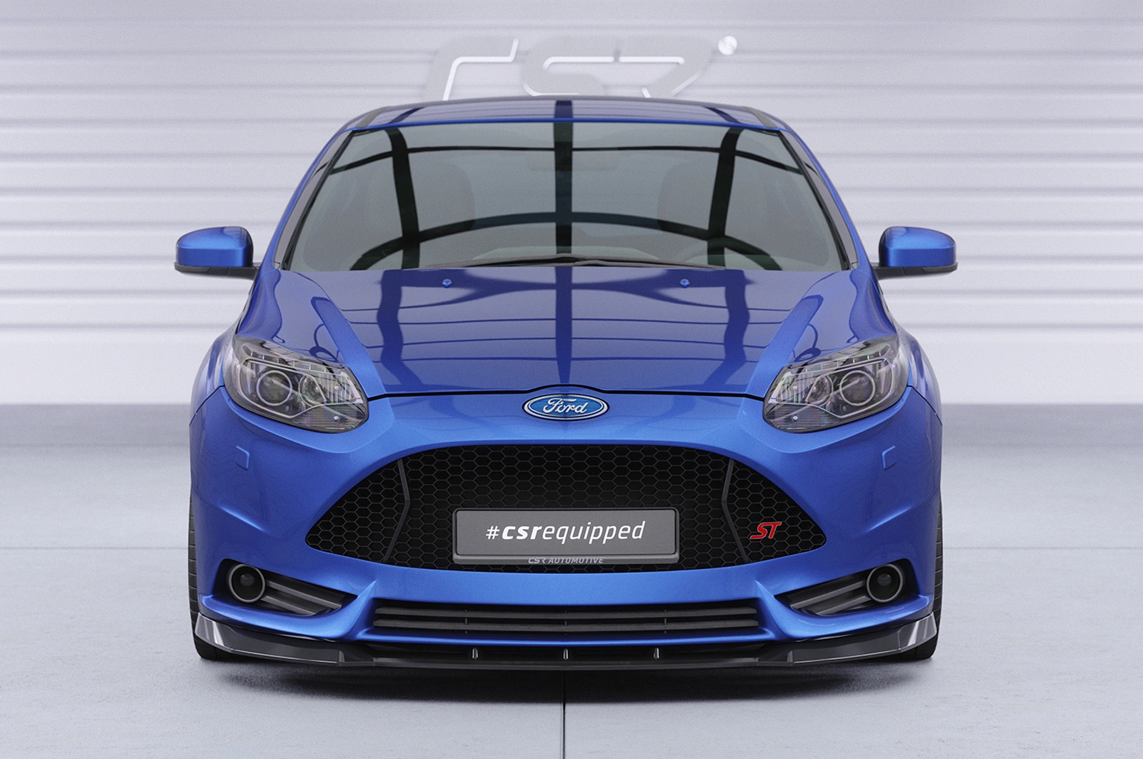 Voorspoiler Ford Focus MK3 ST glans zwart – CSR Automotive (2012-2015)