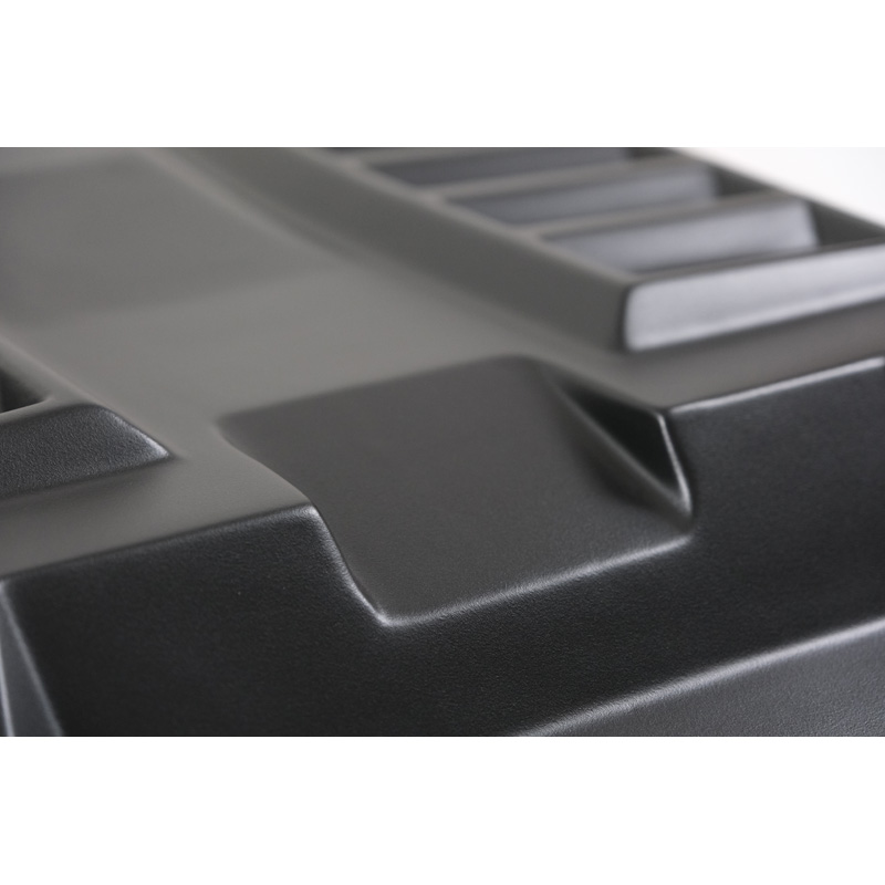 Motorkapluchtinlaat (Scoop)  Nissan Navara NP300 (D23) 2014-2021 - Versie 3 - Matzwart
