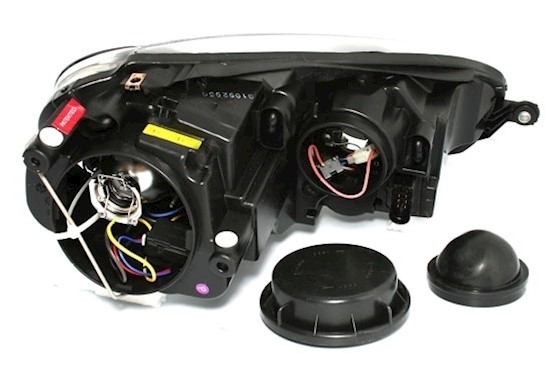 Faros VW Golf V Angel Eyes negro