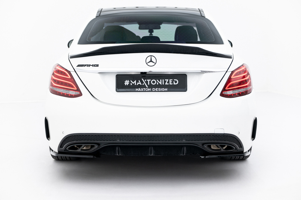 Achterzij Spoilers Mercedes-Benz C AMG-Line Sedan W205 Maxton