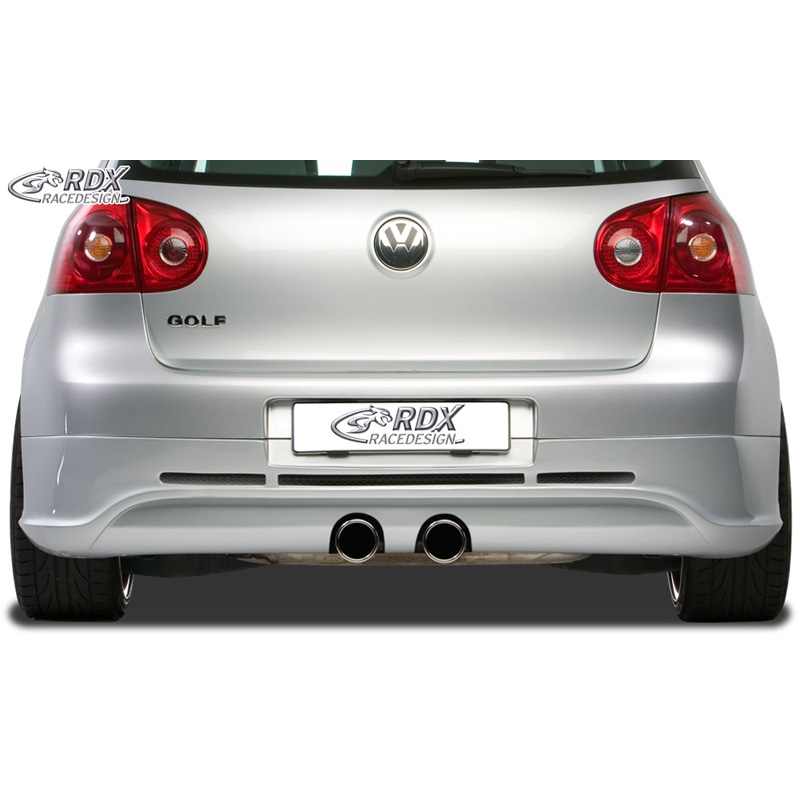 Achterskirt  Volkswagen Golf V GTI/R Hatchback 3/5-deurs 2003-2008 (R32 uitlaat) excl. Variant/Plus (ABS)