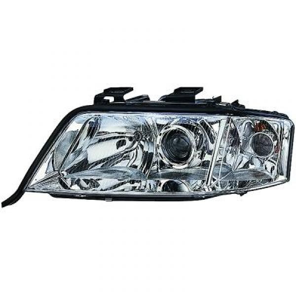 Koplamp links Audi A6 4B. 99-01 DEPO
