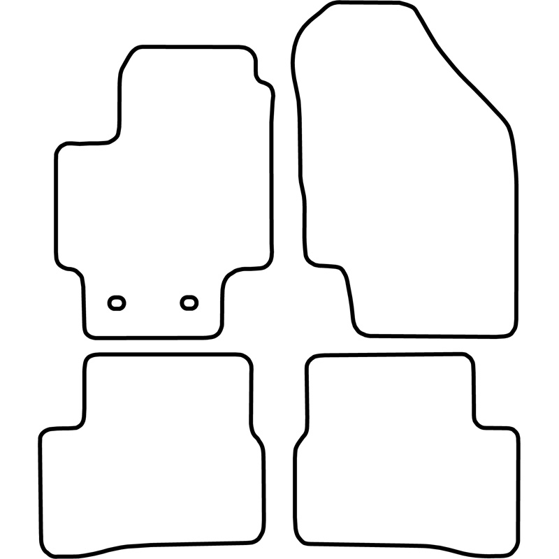 Automatten Hyundai Accent 06-
