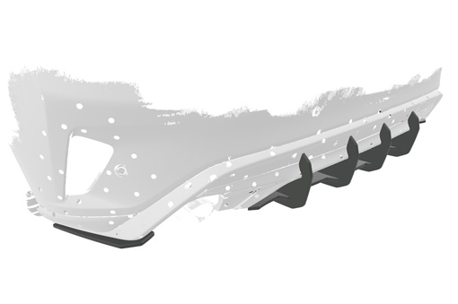 Racing Diffuser Ford Focus MK4 ST